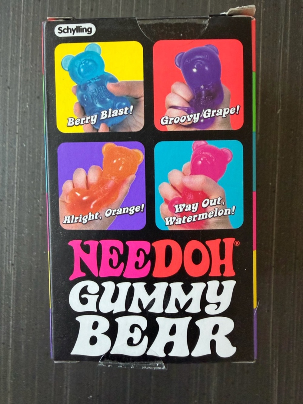 Schylling Nee Doh Gummy Bear Kids Toy - Purple - Picture 2 of 2